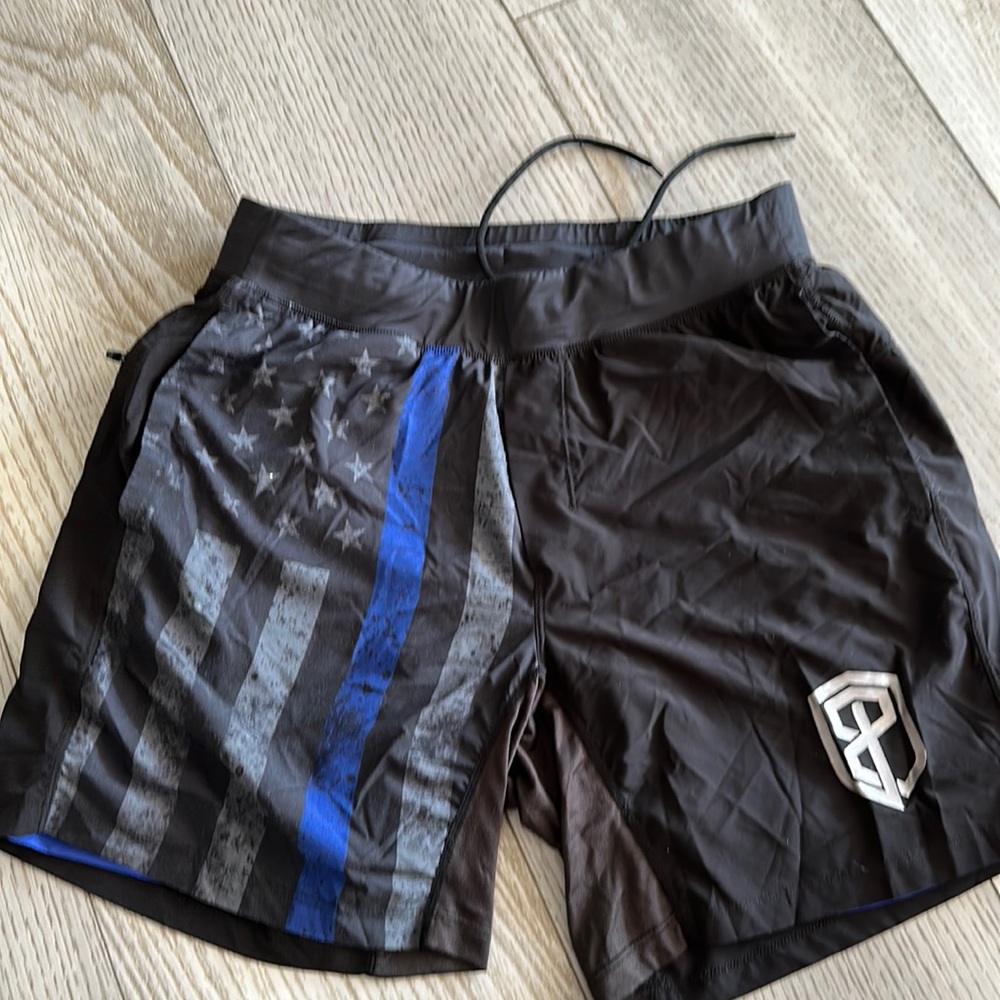 Born Primitive American Flag Athletic Shorts